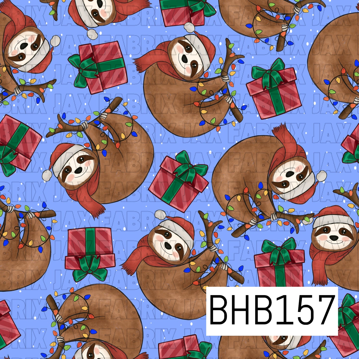 Holiday Sloths BHB157