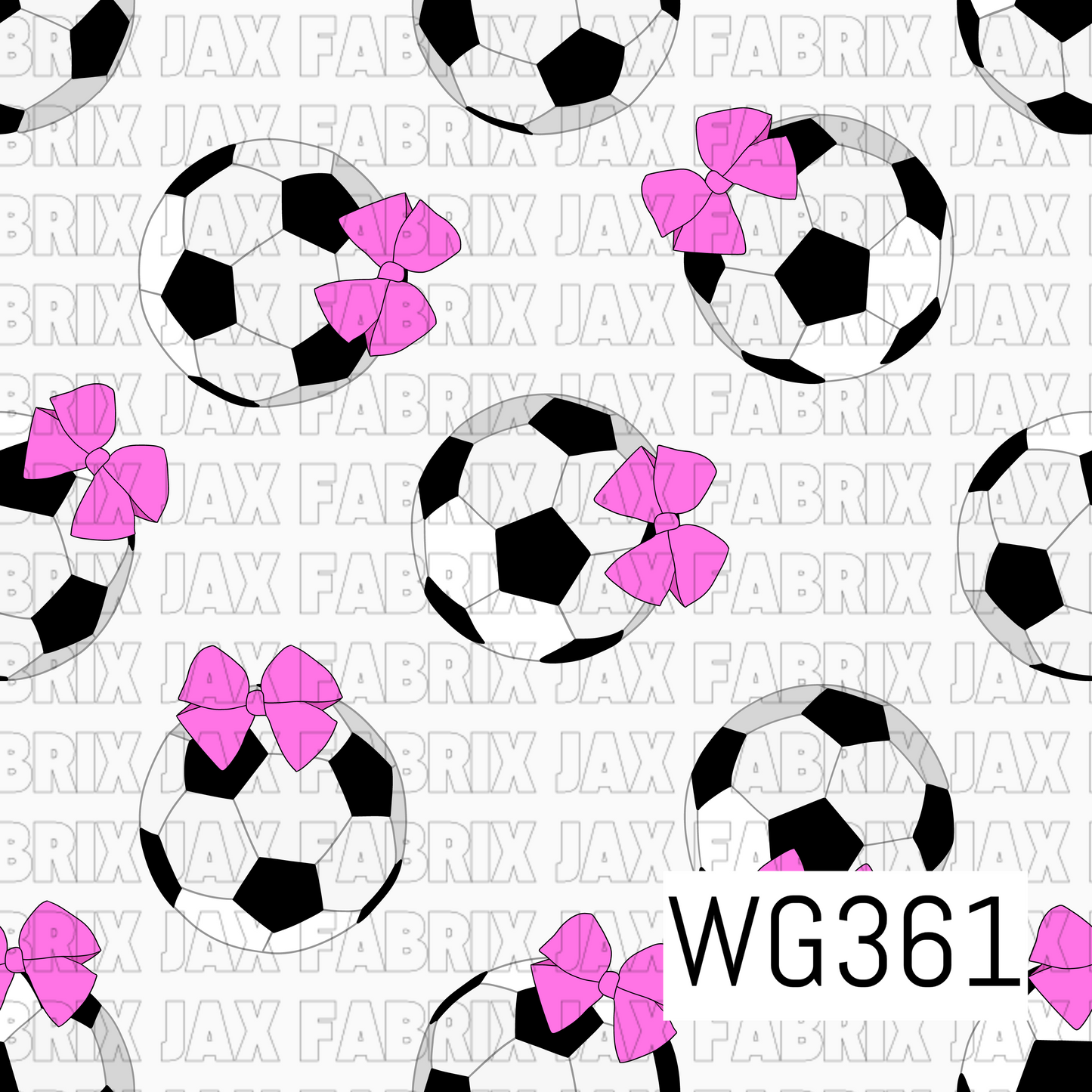 Soccer and Bows WG361