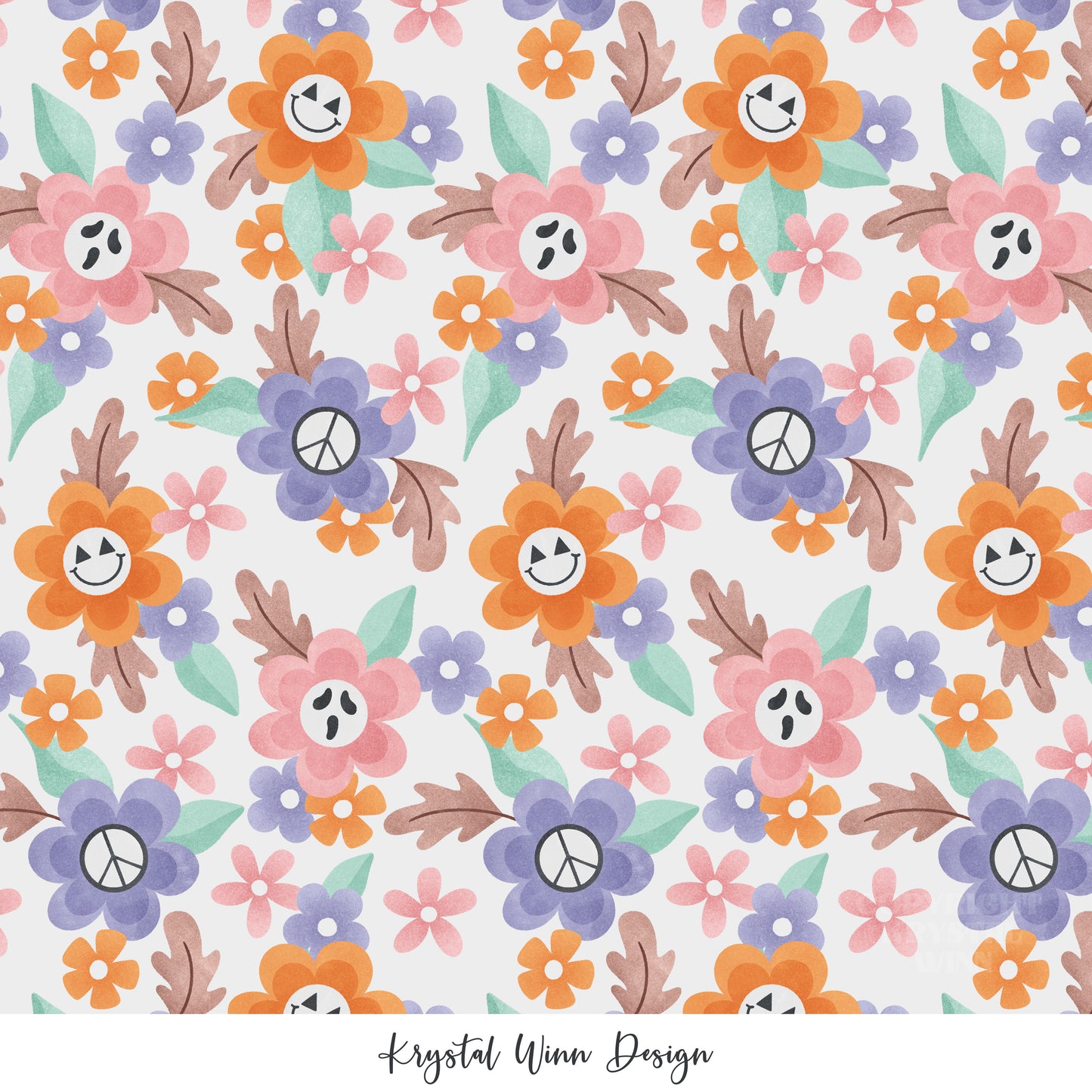 Spooky Cute Floral KW877