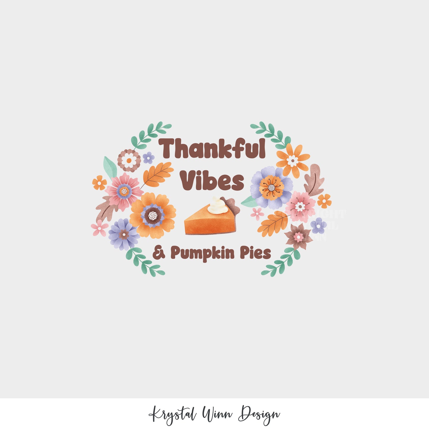 Panel - Spooky Cute Thankful Vibes KW869