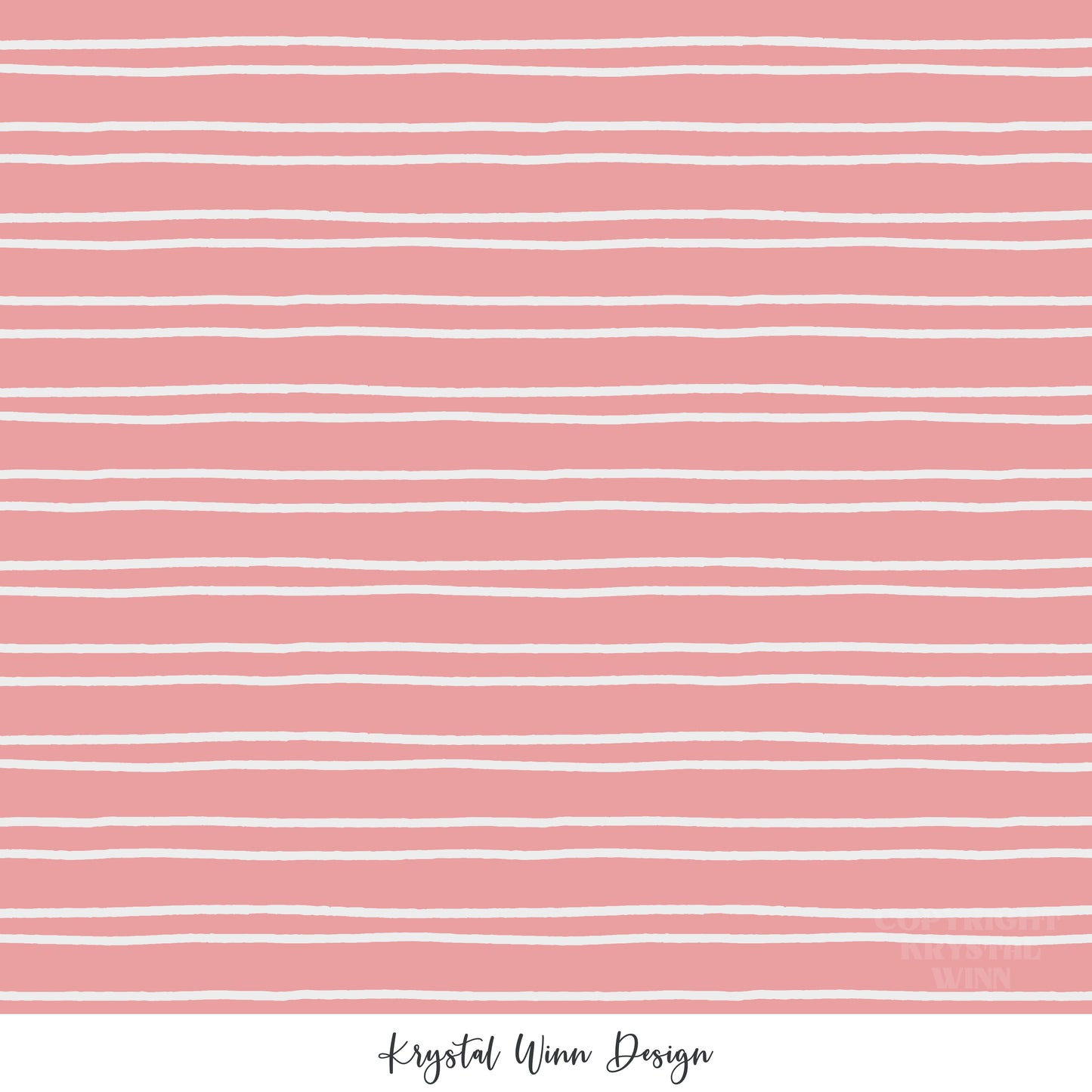 Spooky Cute Pink Stripes KW861