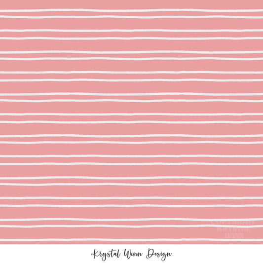 Spooky Cute Pink Stripes KW861