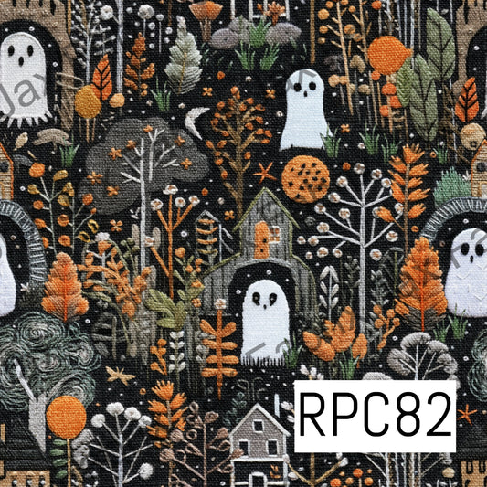 Halloween Ghosts Embroidery RPC82
