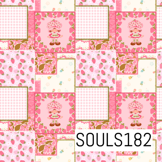 Strawberry Patchwork SOULS182