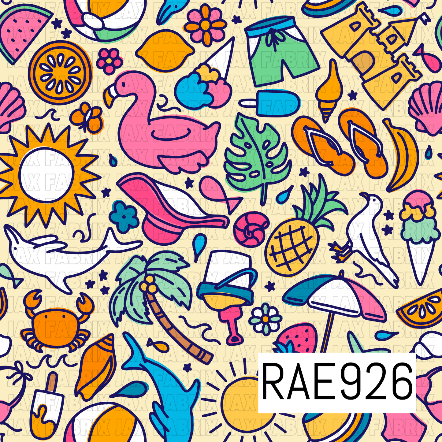 Summer Beach Doodles RAE926