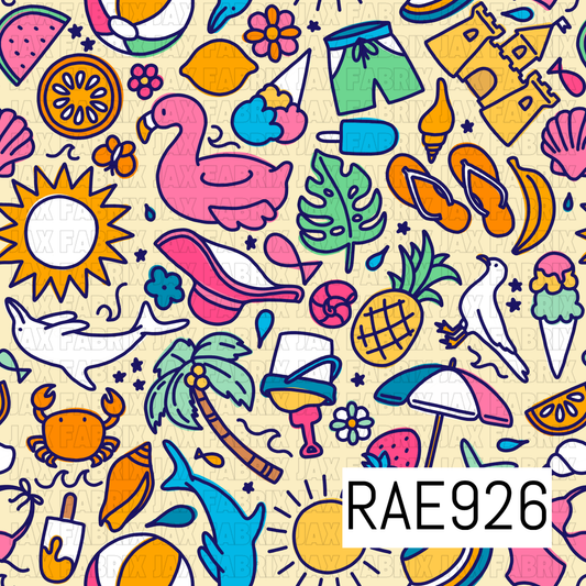 Summer Beach Doodles RAE926