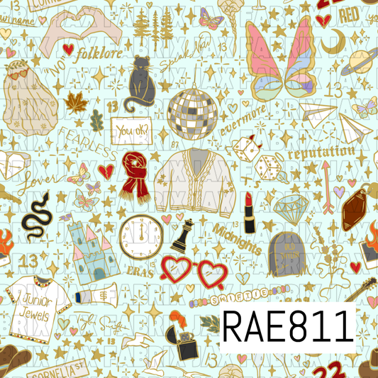 Music Gold and Green RAE811