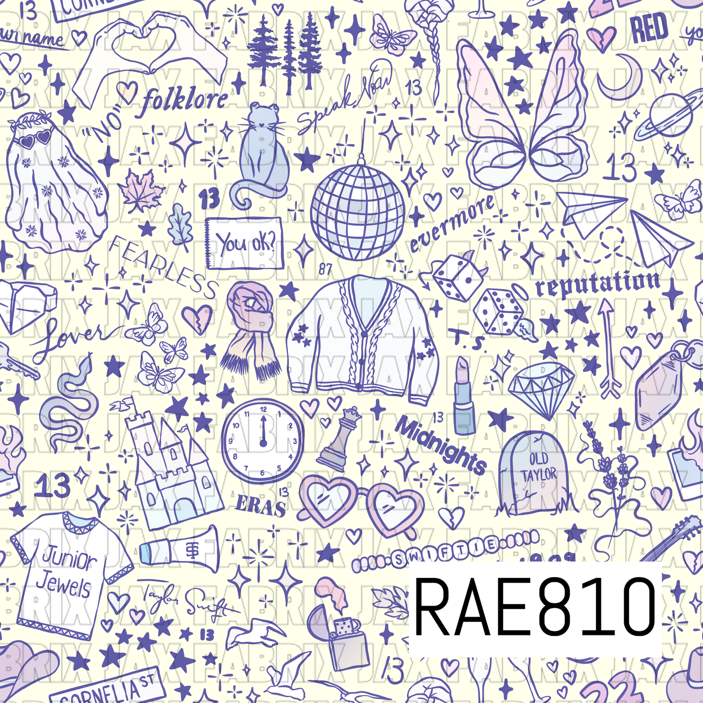 Music Purple and Yellow RAE810