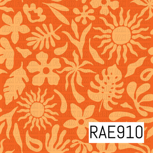 Tropical Motif Orange RAE910