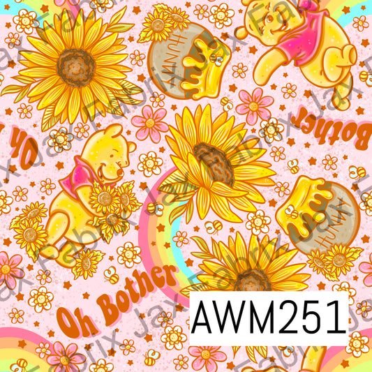 Sunflowers and Hunny Pink AWM251