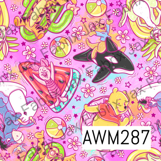 Pink Pooh Floaties AWM287