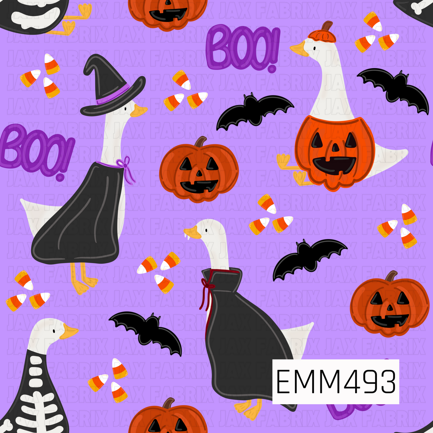 EMM493 - Quack or Treat Purple