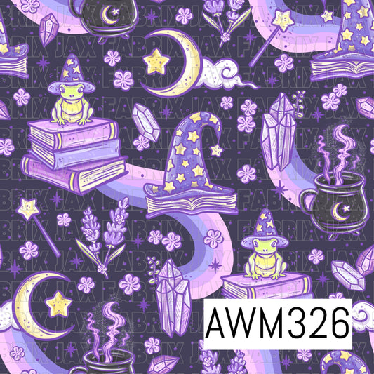 Witch Frog Purple AWM326