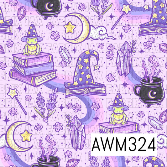 Witch Frog Light Purple AWM324
