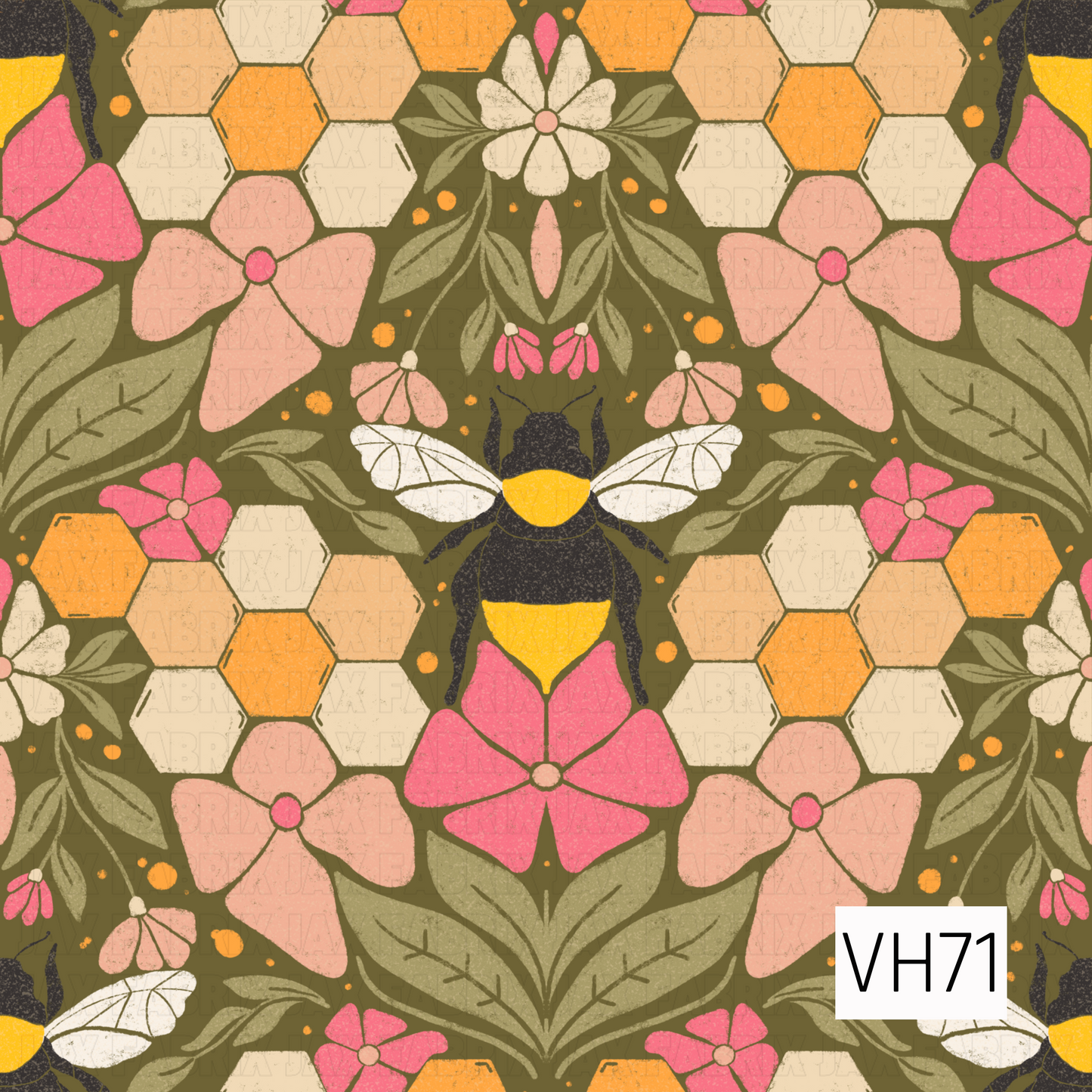 VH71 - Bee Mosaic Dark