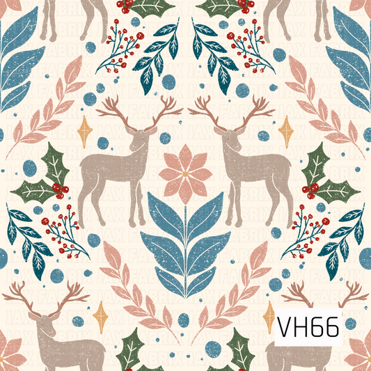 VH66 - Mosaic Deer Cream