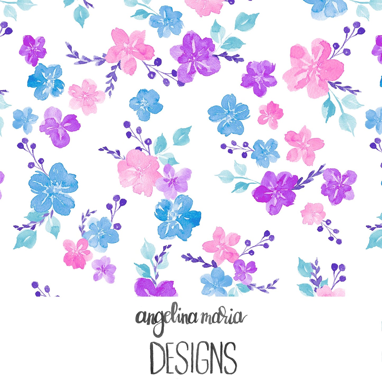 Mermaid Magic Floral AMD305