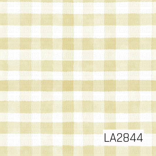Light yellow and white wavy gingham plaid watercolor pattern 