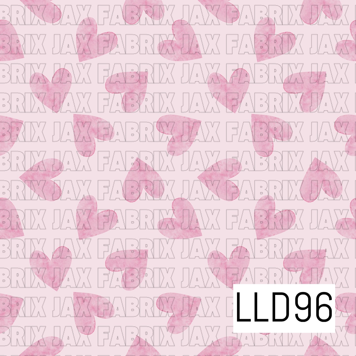 Hearts Pink LLD96