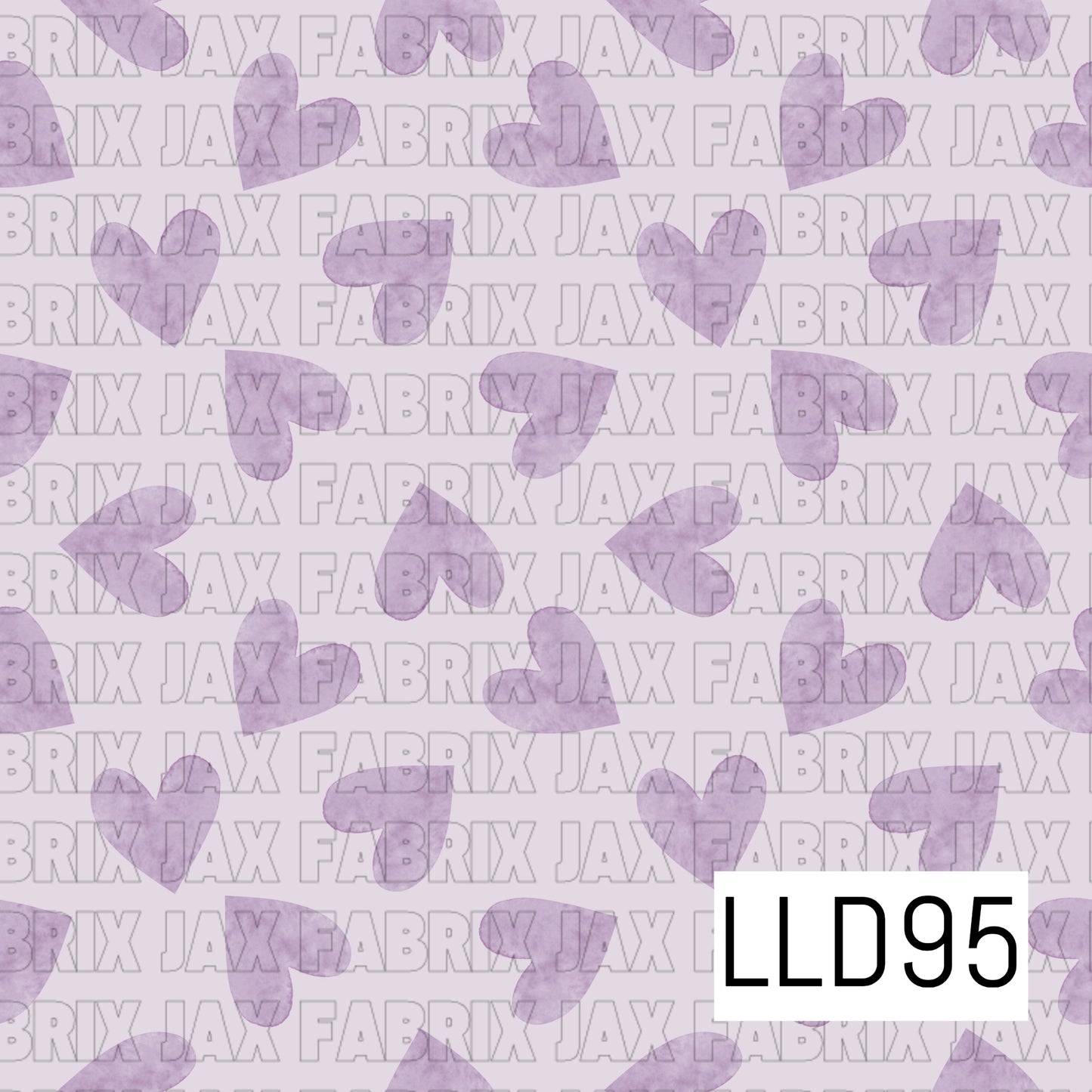 Hearts Purple LLD95