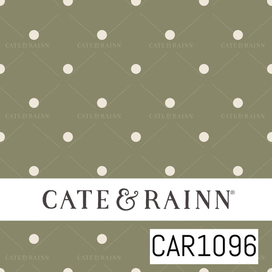 Briara and Pine Dots Light Green CAR1096