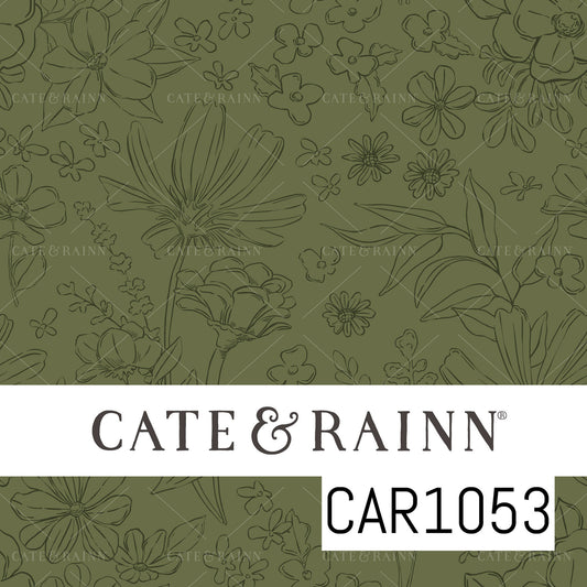 Wildflower Fields Sketched Floral CAR1053