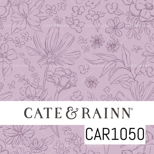 Wildflower Fields Sketched Floral CAR1050