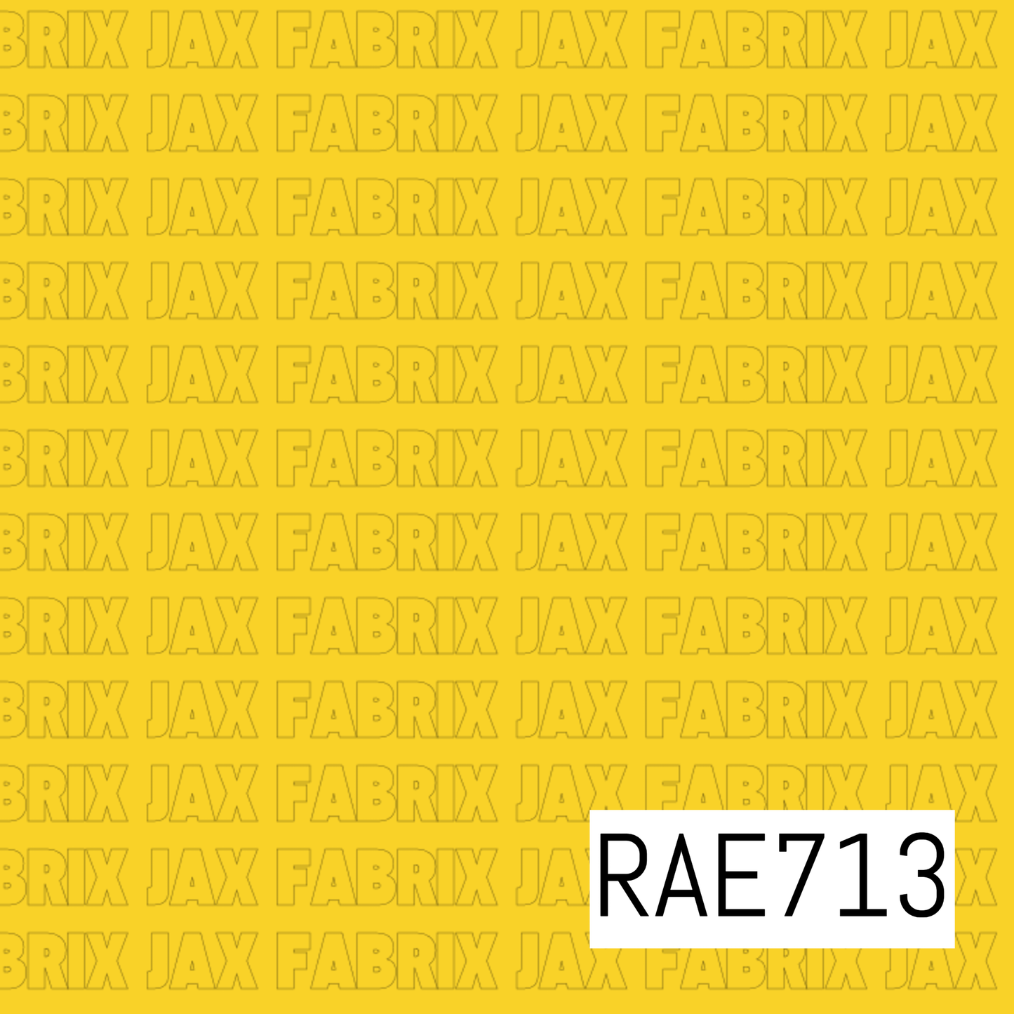 Wavy Halloween Solid Yellow RAE713