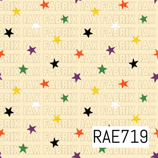 Wavy Halloween Stars RAE719