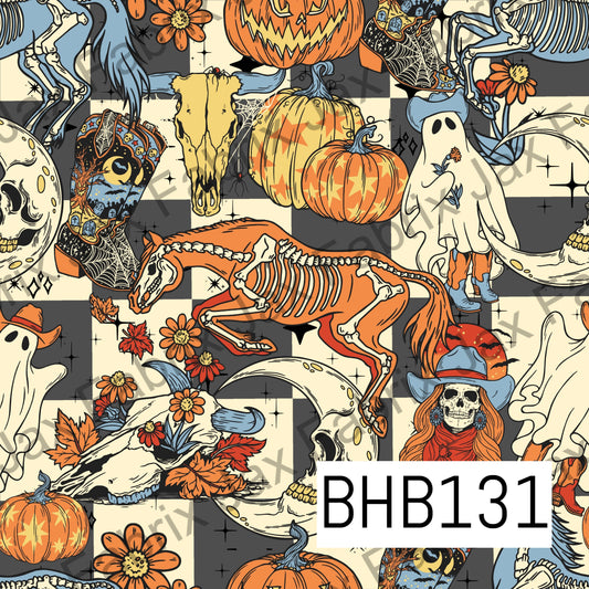 Western Halloween Check BHB131
