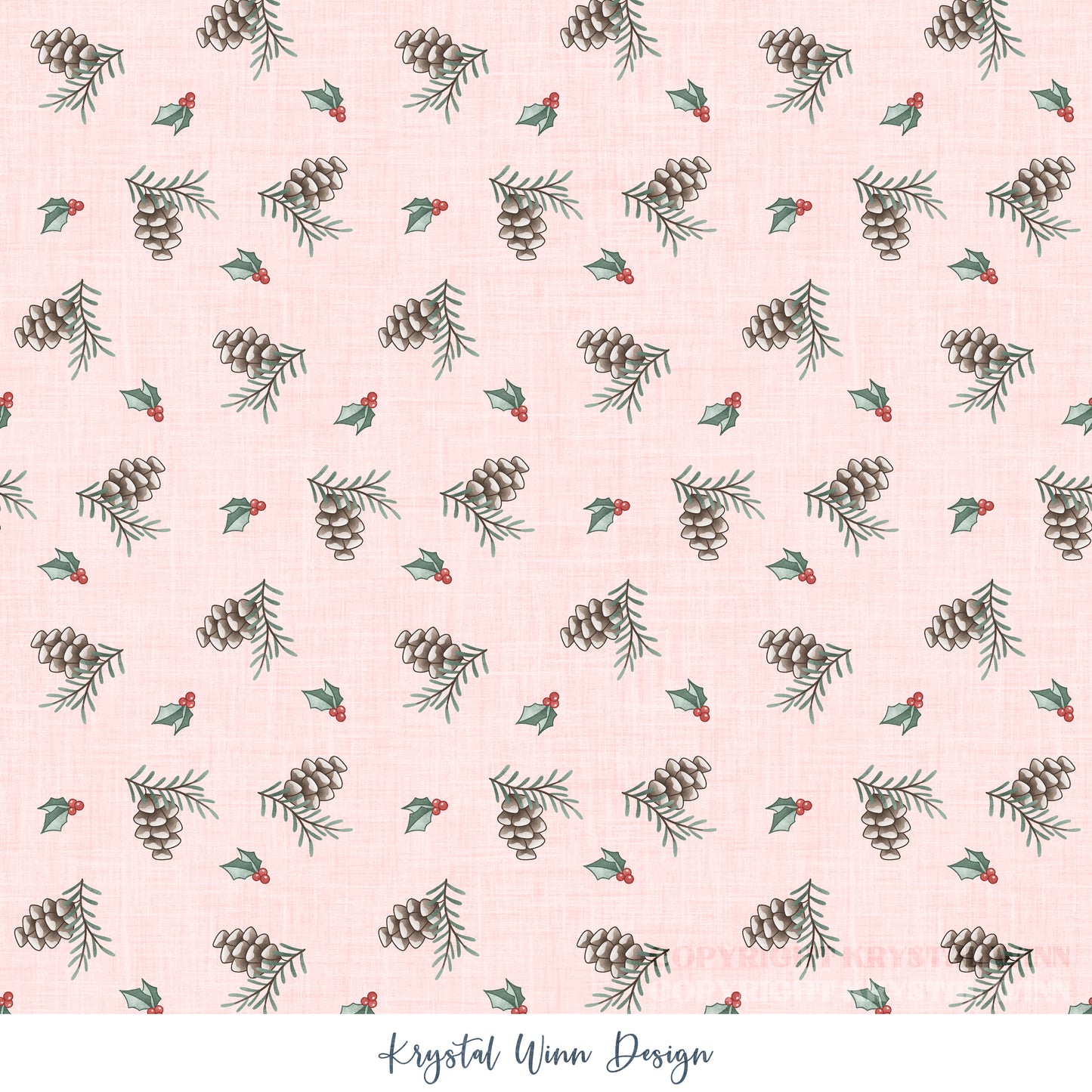 Winter Wonderland Pinecones KW990