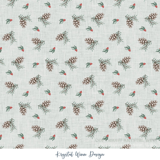Winter Wonderland Pinecones KW9878