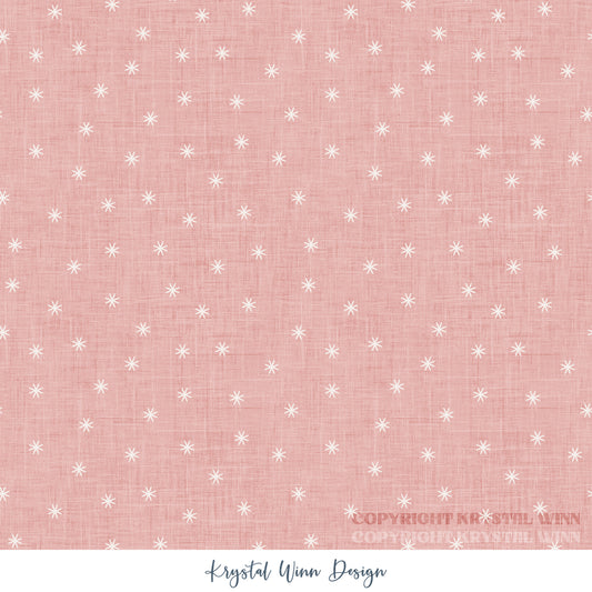 Winter Wonderland Snow Dot Pink KW9869