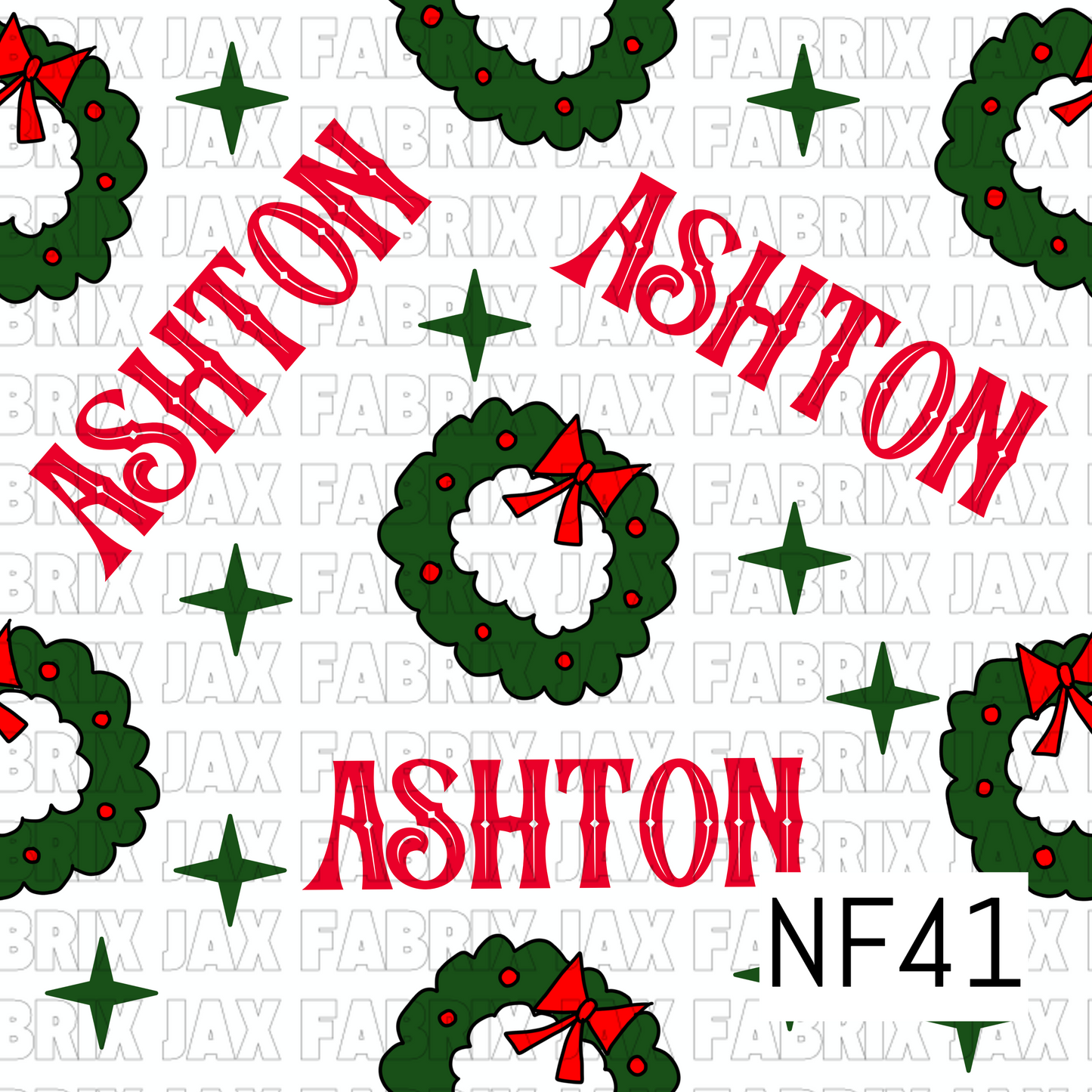 Wreath Name NF41