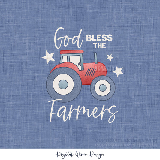 Yankee Doodle Part 2 God Bless the Farmers panel KW1283