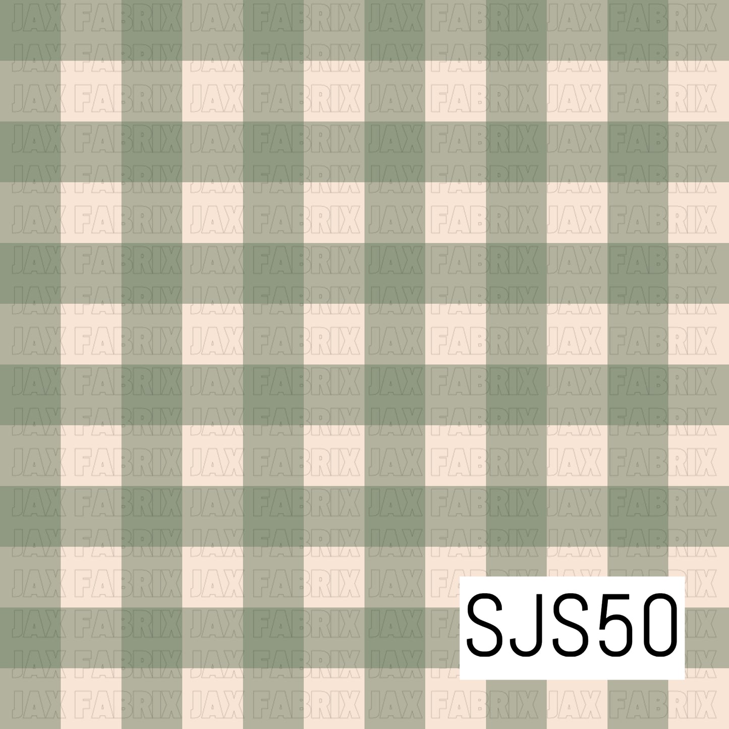 Green Gingham SJS50