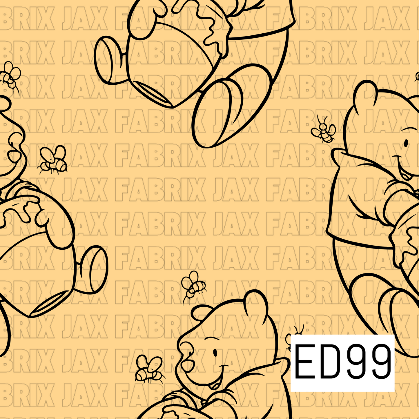 Hunny Bear Yellow ED99