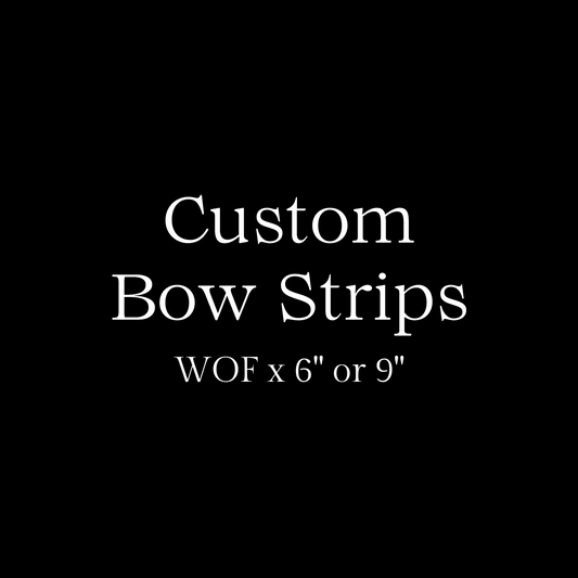 Custom Bow Strips