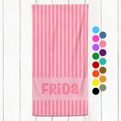 Pinstripe Towel - 30" x 60"