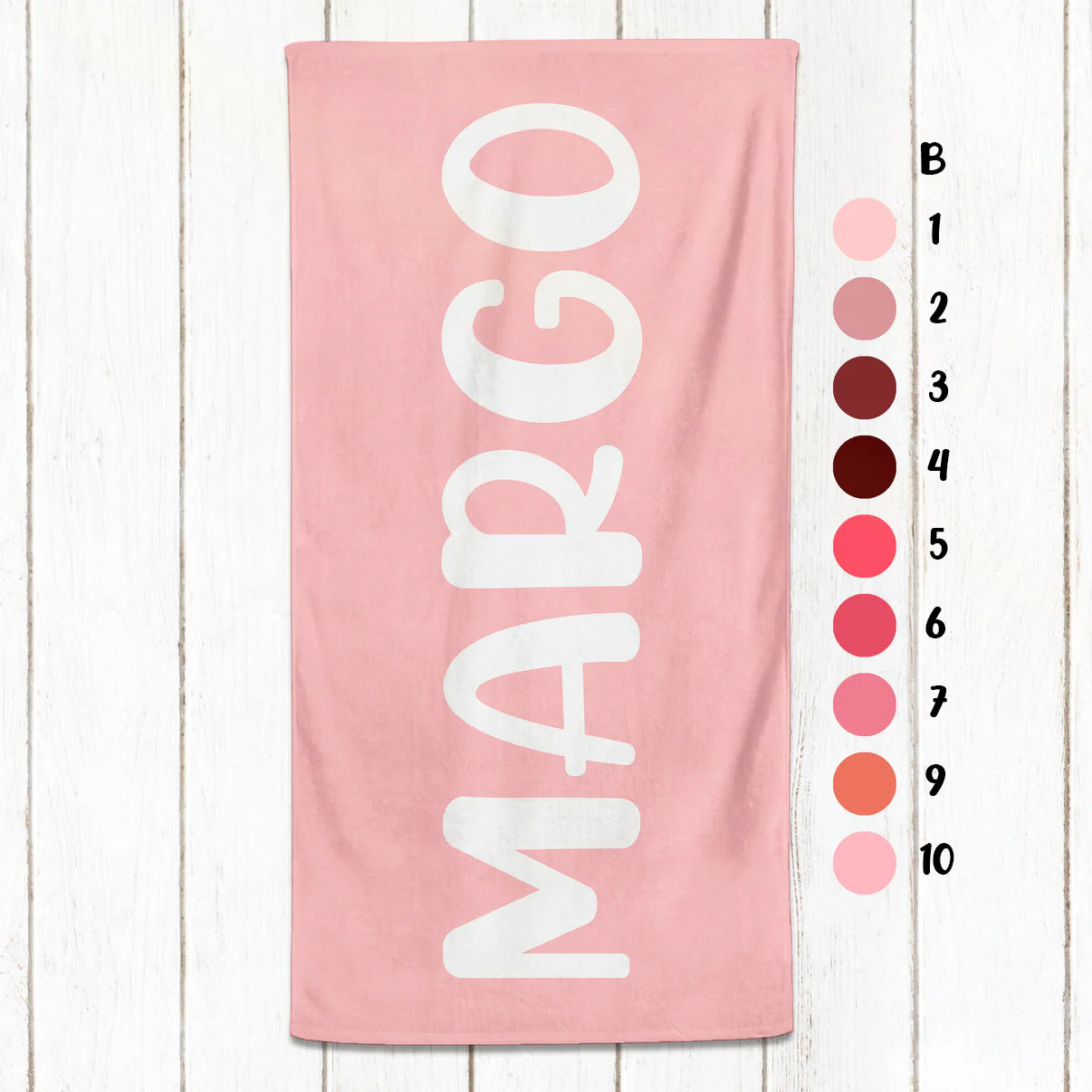 Name Towel B - 30" x 60"