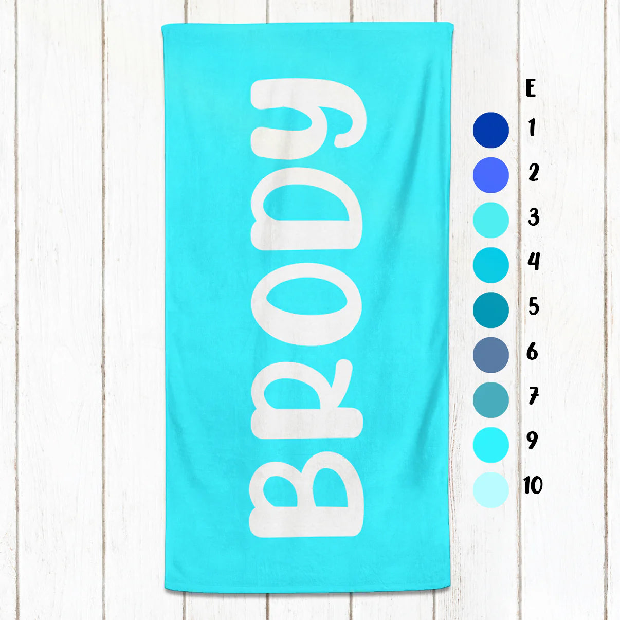 Name Towel E - 30" x 60"