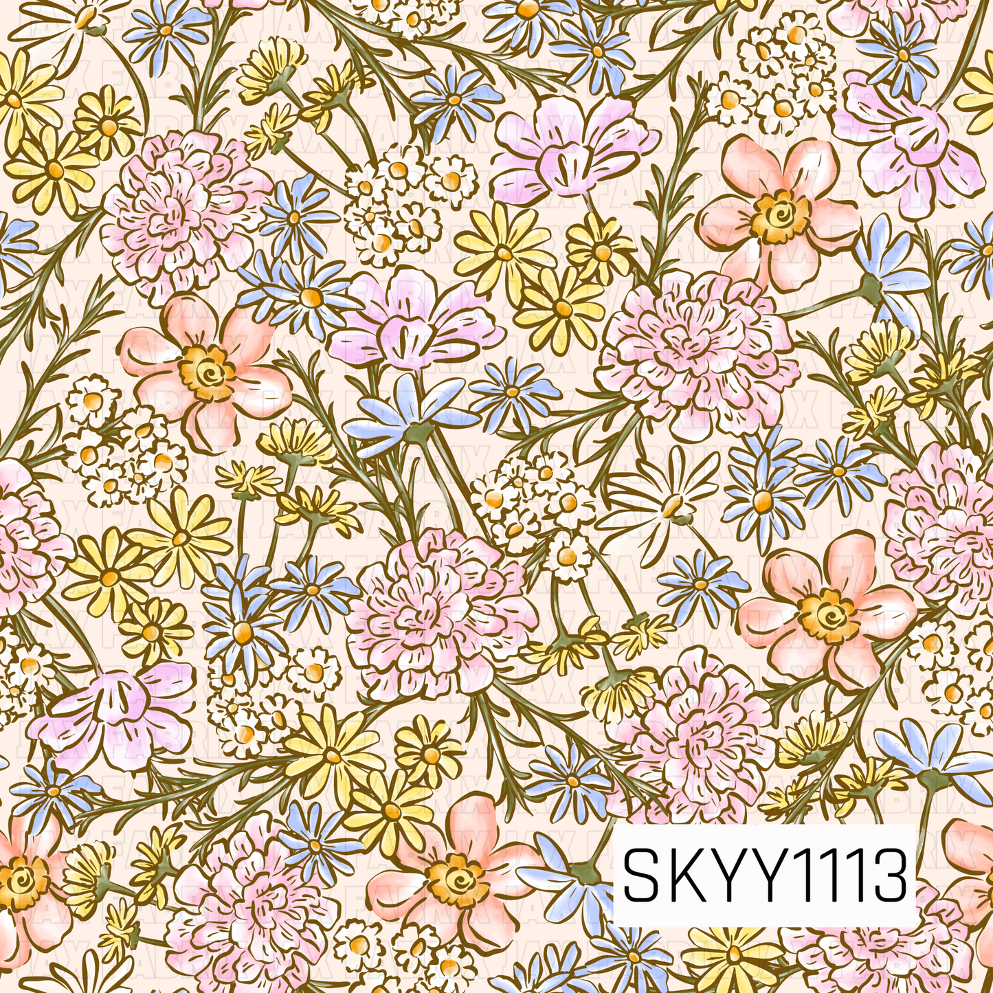 SKYY1113 - Yellow Wildflowers