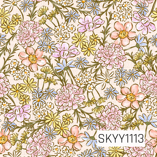 SKYY1113 - Yellow Wildflowers