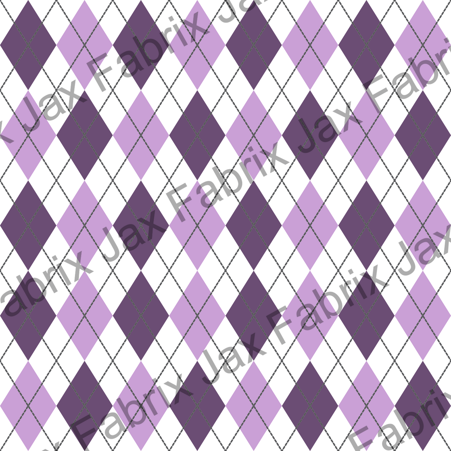 Purple Argyle QB32