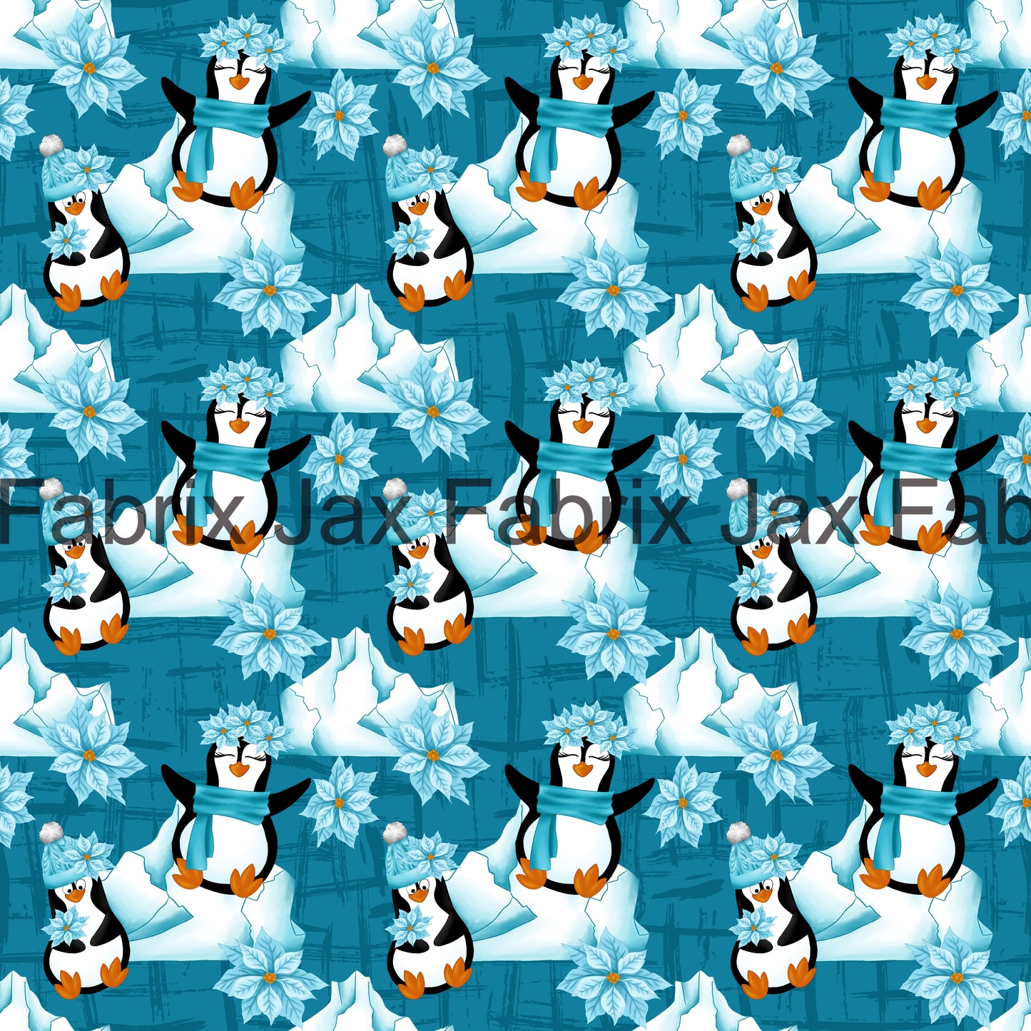 Blue Penguins Iceberg INH102