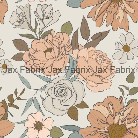 Claire Light Floral CR77