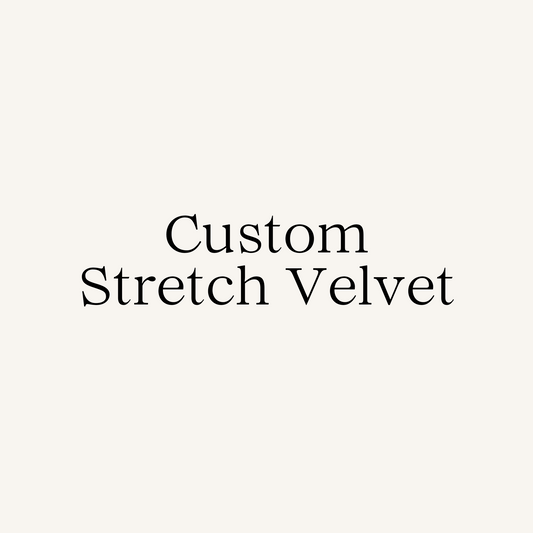 Custom Stretch Velvet
