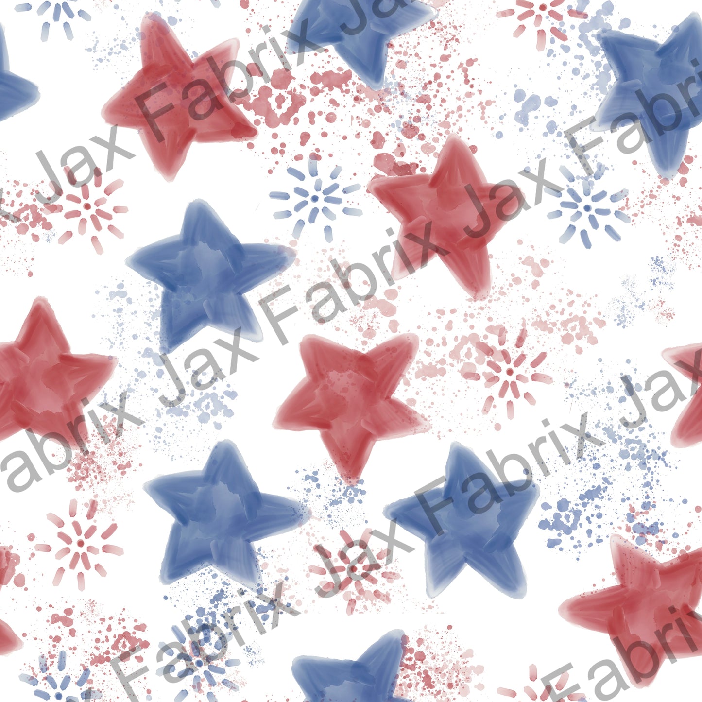 Red and Blue Stars BF237