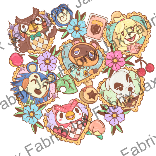 Animal Villagers Tattoo PNG PC352