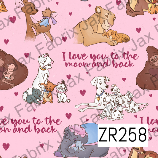 Animal Moms Pink ZR258